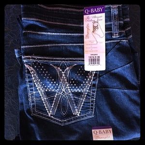 👸NWT Q-Baby Wrangler Jeans
